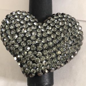 Heart ❤️ Shaped Cocktail Ring Elastic Band